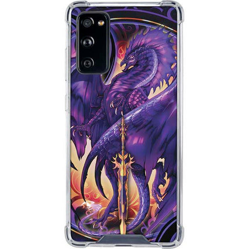 Ruth Thompson Dragonblade Netherblade Purple Galaxy S20 FE Clear Case